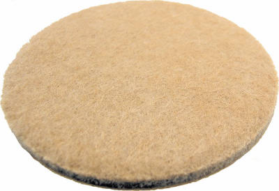 Shepherd 2-inch Round Gray Felt Self-adhesive Pads, 4 Pk, Model 9927