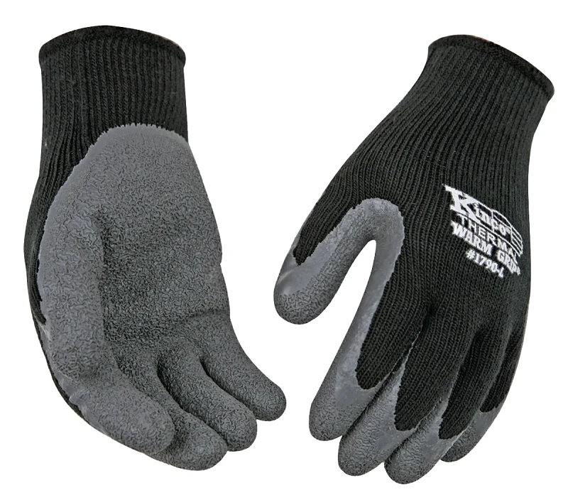 Kinco Warm Grip 1790-M Cold-Weather Knit Gloves, Men's Medium Kinco Warm Grip 1790-M Cold-Weather Knit Gloves, Men's Medium