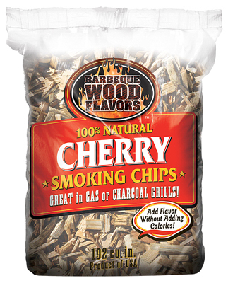 Barbeque Cherry Wood Smoking Chips, 2 Pounds, Model 90303