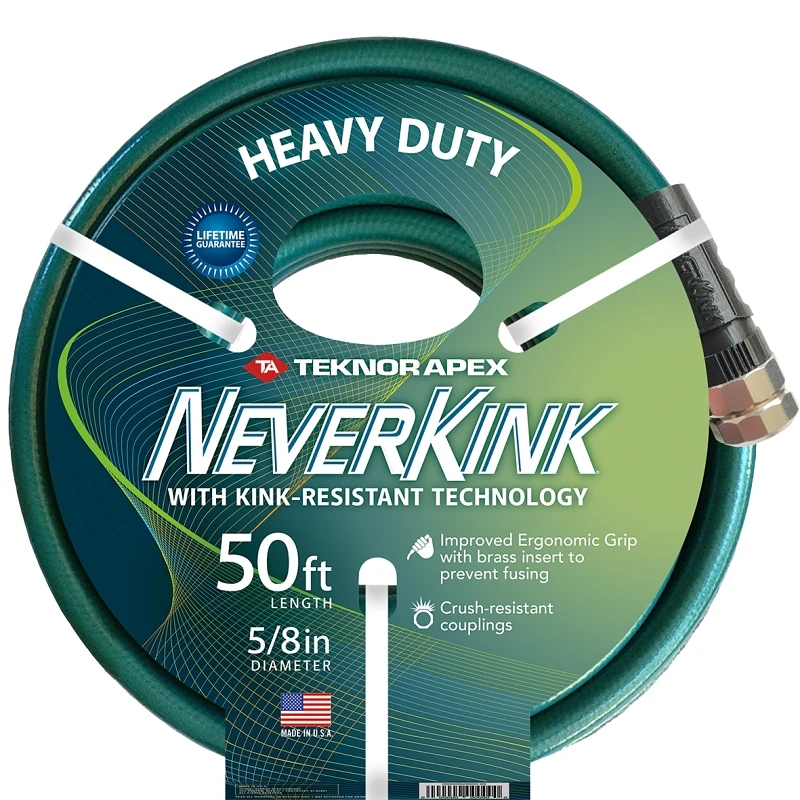 8615-50 Heavy Duty Garden Hose, 50 Ft, Vinyl, Green