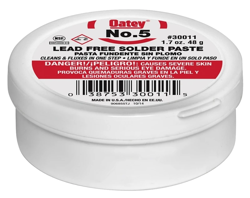 1.7 Oz Lead-free Solder Paste For Copper And Brass - Model 30011