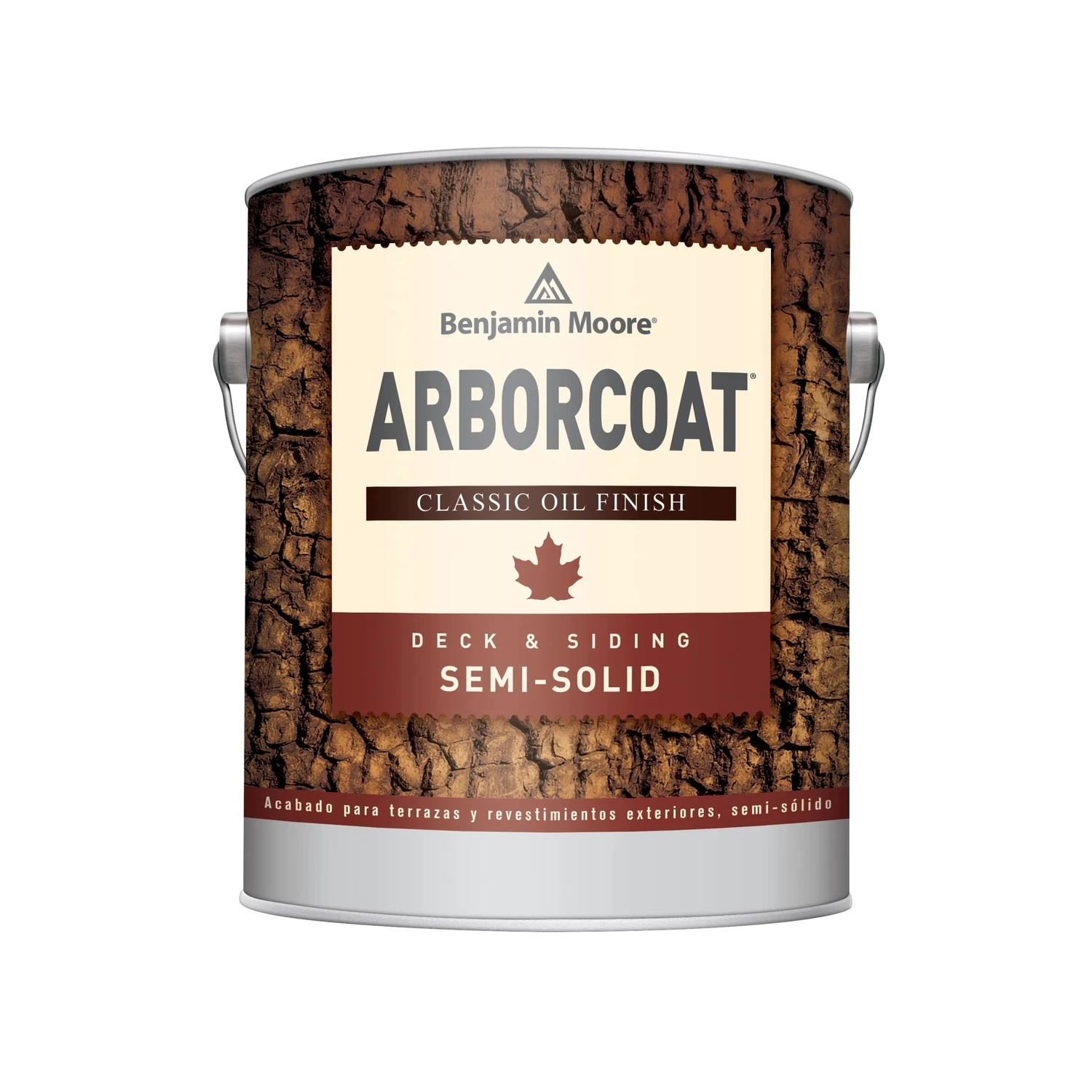 Arborcoat Semi-solid Tintable Flat Clear Tint Base Alkyd Stain 1 Gallon