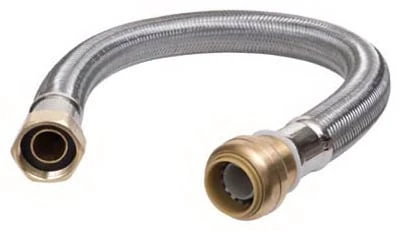 U3068flex18lf 18 Inch Stainless Steel Water Heater Connector For Reliable Plumbing