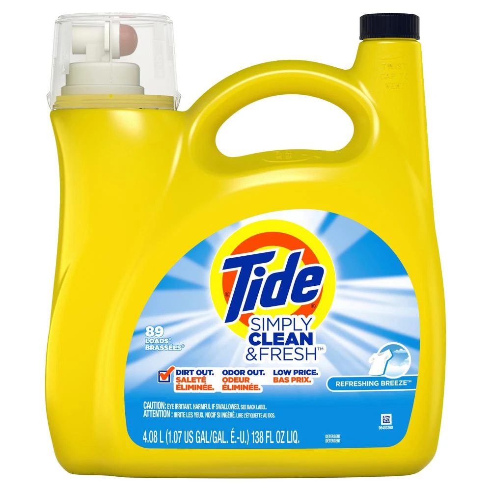 Simply Clean And Fresh 138 Oz Refreshing Breeze Liquid Laundry Detergent