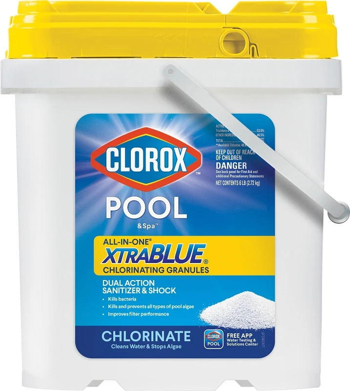 Pool & Spa Xtrablue All-in-one Chlorinating Granules, 6 Lb, Solid, White