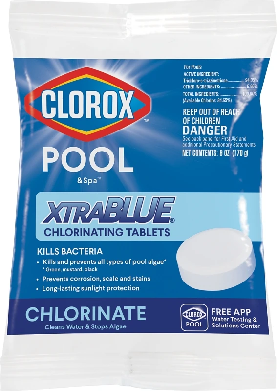 Pool & Spa Xtrablue 3-inch Chlorinating Tablets, 8 Oz, Model 24201clx