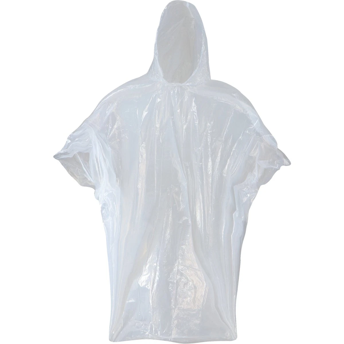 Economy Poncho, Clear, One Size