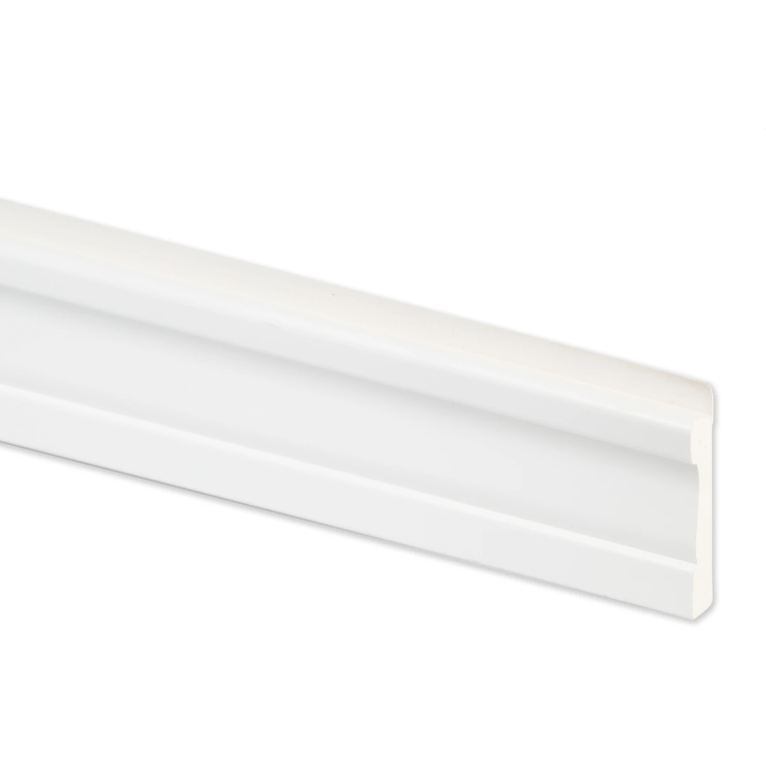 11/16 In. W X 1-5/8 In. H X 8 Ft. L Pvc Wainscot Base