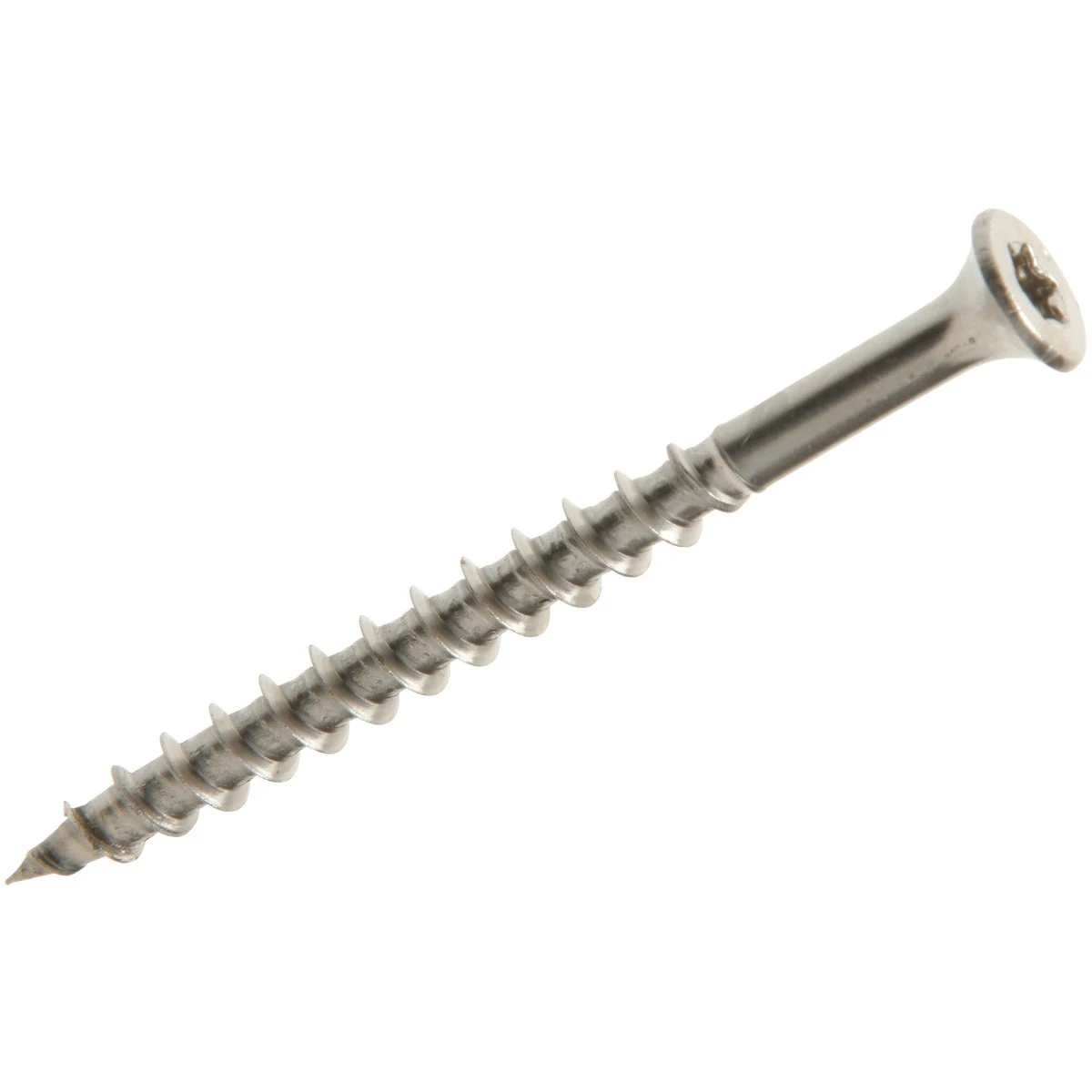 #10 X 3 In. Stainless Steel Star Deck Screw With Free Torx Bit