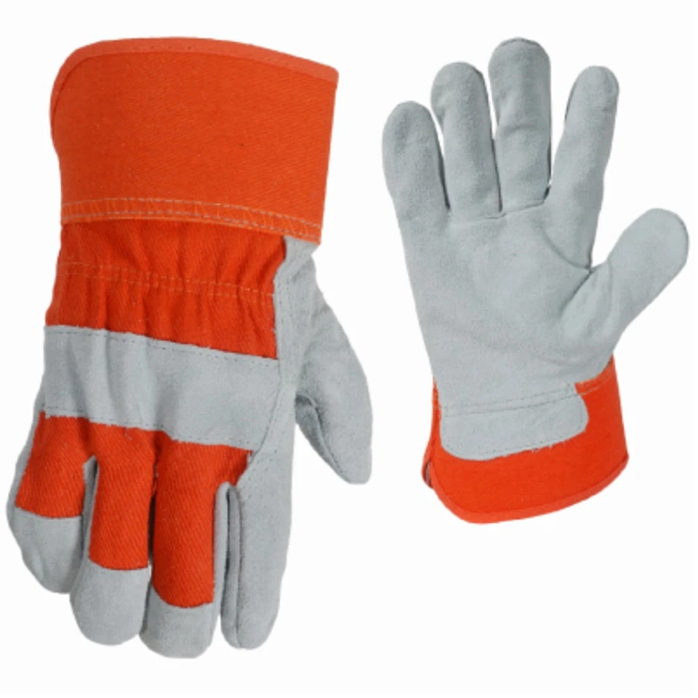 Double Leather Palm Work Gloves, Men's XL