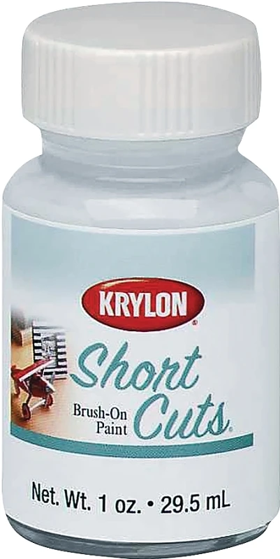 Short Cuts White High Gloss 1 Fl. Oz. Hobby Paint - Fast Drying, Oil Based