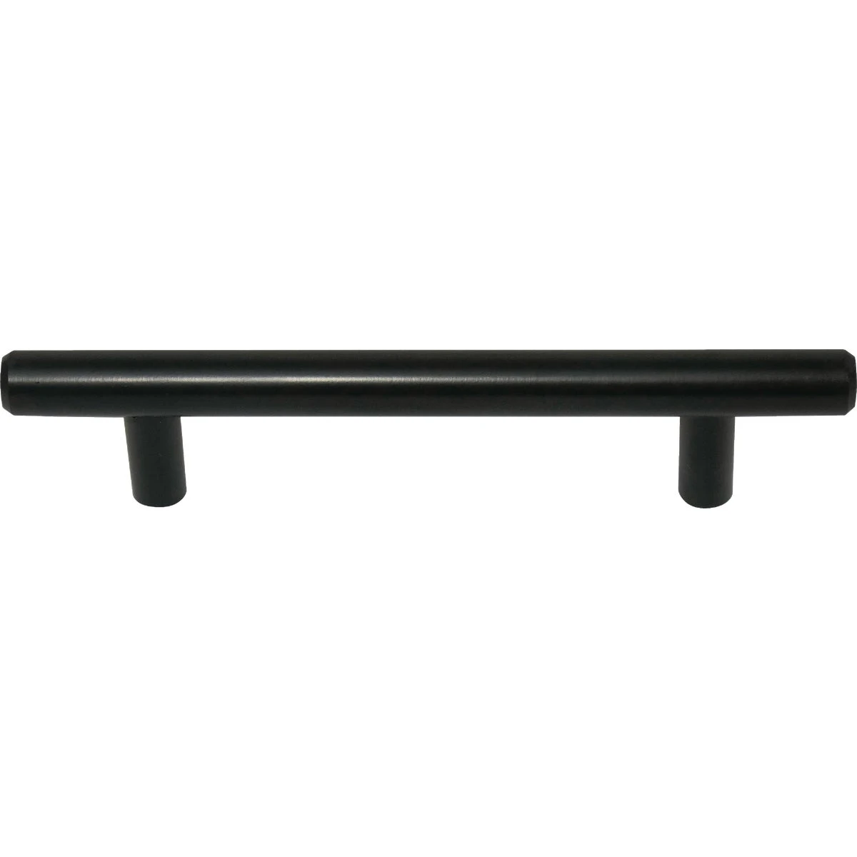 Melrose 3-3/4 In. Matte Black Steel T-bar Cabinet Drawer Pull - Model 87120