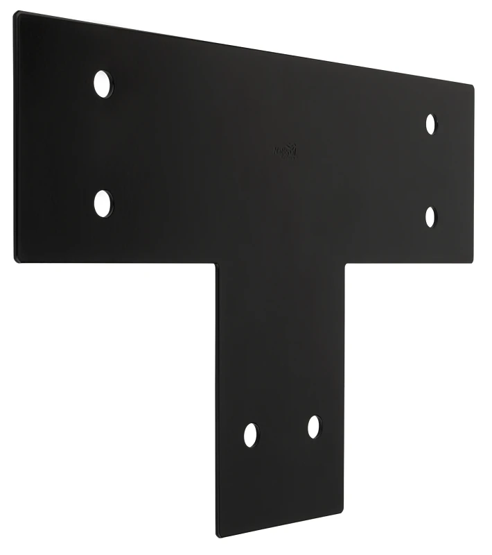 Indio Collection Decorative T Strap, Black, 5 x 17-1/2 x 11-1/4 In.