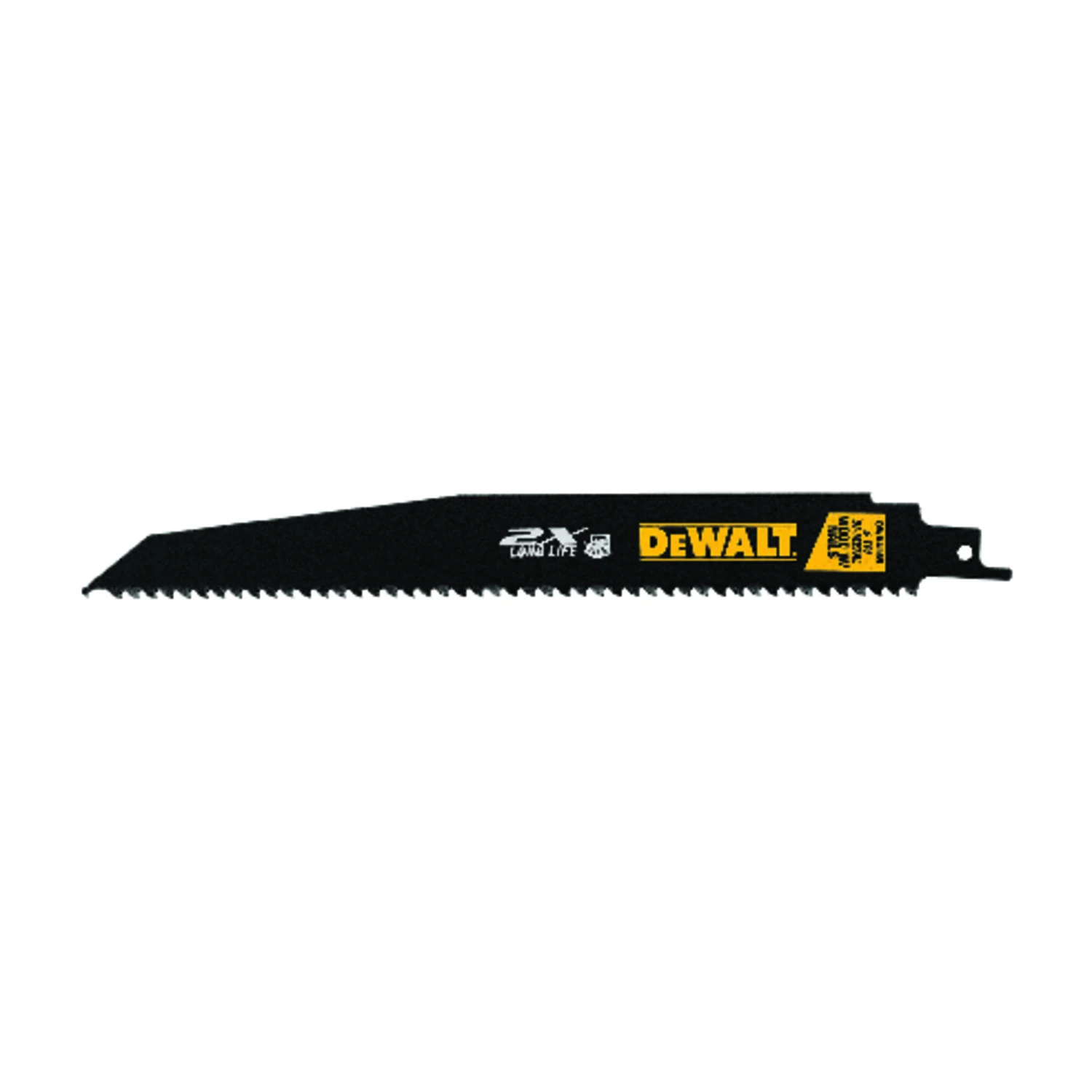 Demolition Reciprocating Blade, 6-TPI, 9 In., 5-Pk.