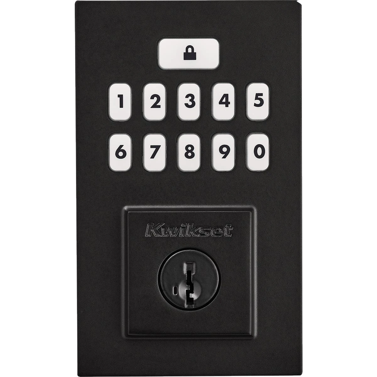 Signature Series Smartcode Matte Black Electronic Deadbolt 9260 Cnt 514 Smt Cp