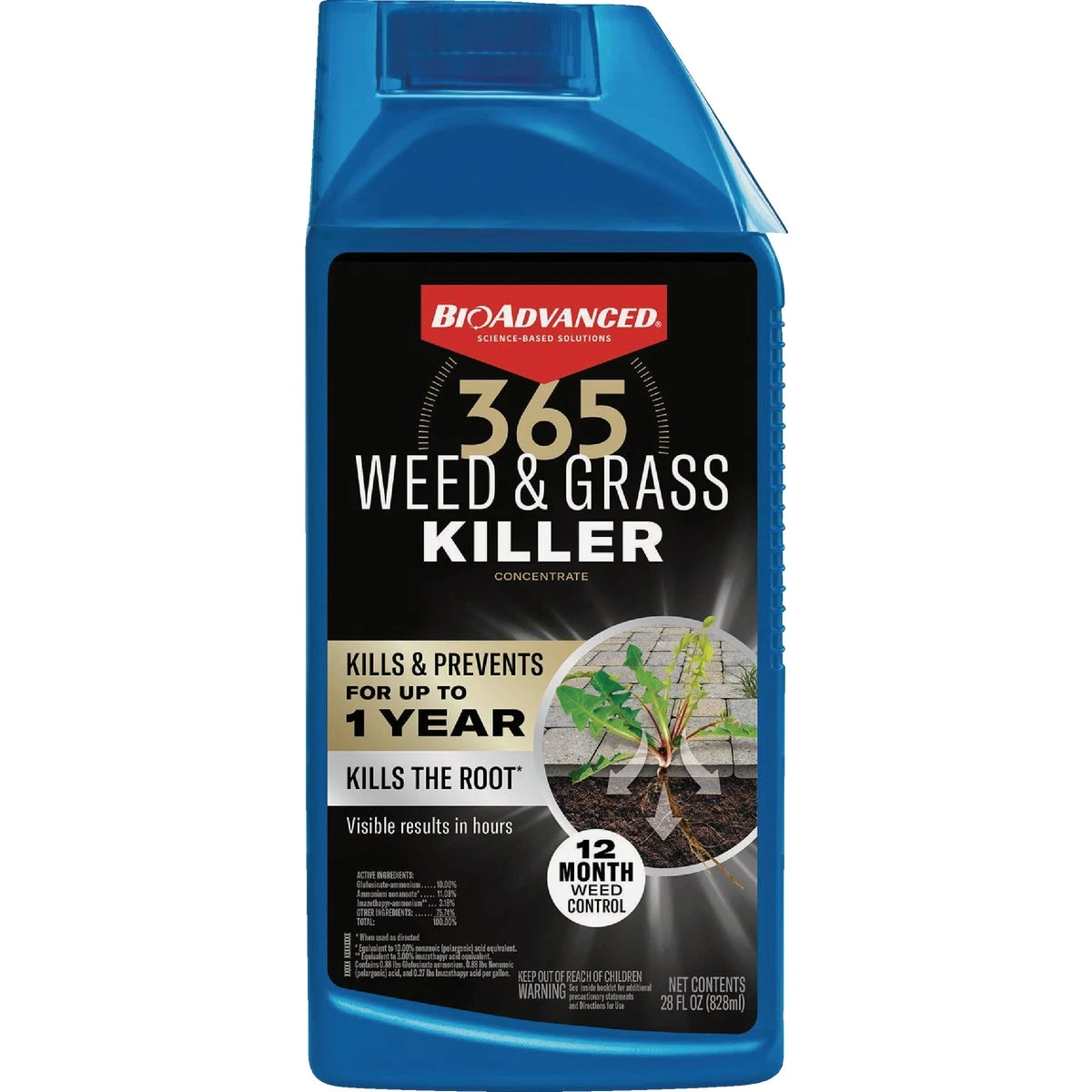 820055b 28 Oz. Concentrate Weed & Grass Killer, Kills 200+ Weeds, Pack Of 8