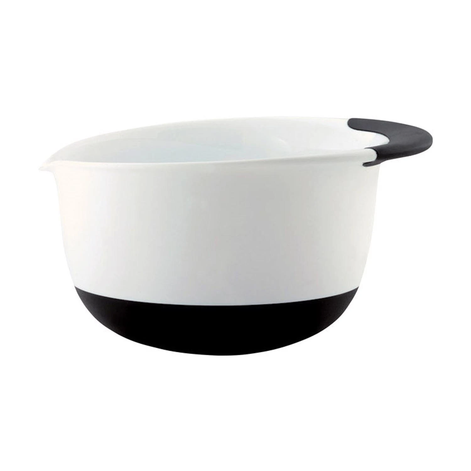 4 Quart Batter Mixing Bowl With Lid - Non-slip, Engraved Measurements