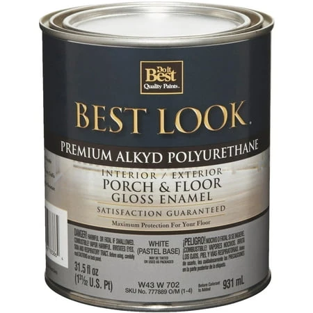Polyurethane Floor And Trim Enamel - Gloss Finish For Durable Protection