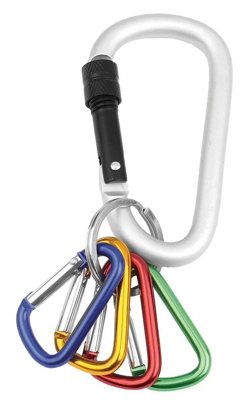 Hy-ko Locking Carabiner Set - Model Kc602 For Secure Outdoor Use