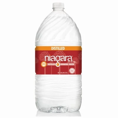 niagara NDW1GP6DS Distilled Water, 1 gal, Bottle, 6/PK