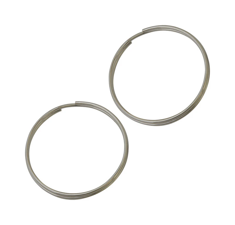 Split Key Ring, 3 In., 25-Pk.