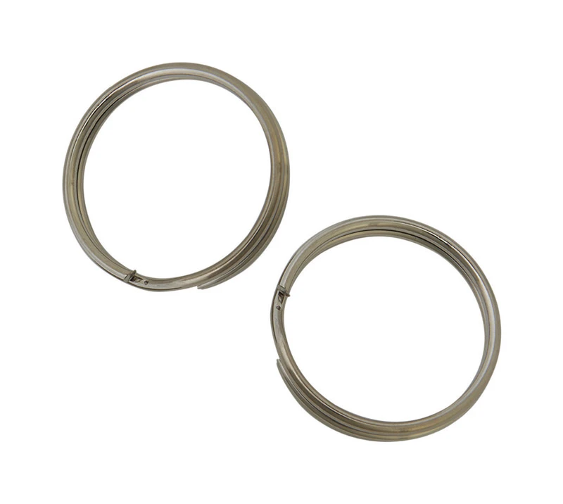 Split Key Ring, 1-3/8-In., 100-Pk.