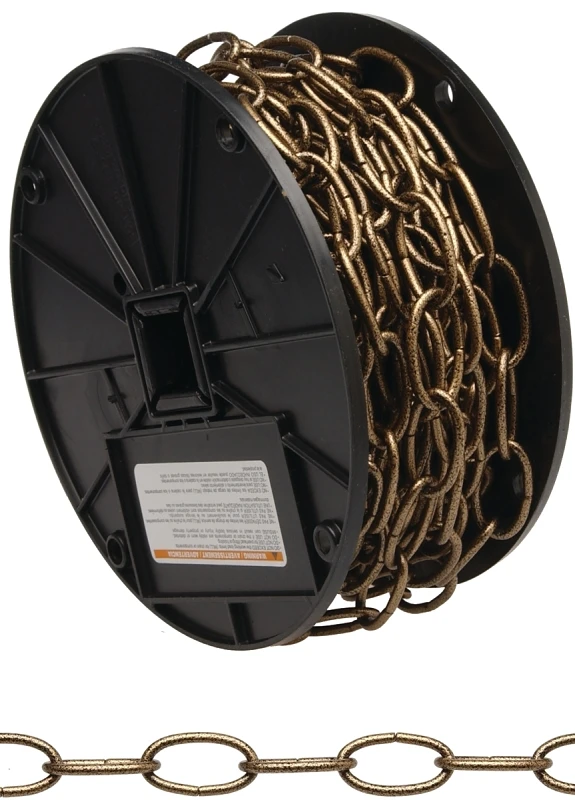 #4 Blue Krome Chain, 90 Ft.