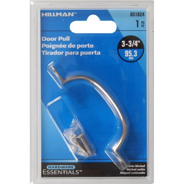 Satin Nickel 3.75" Utility Door Pull - Model 851824