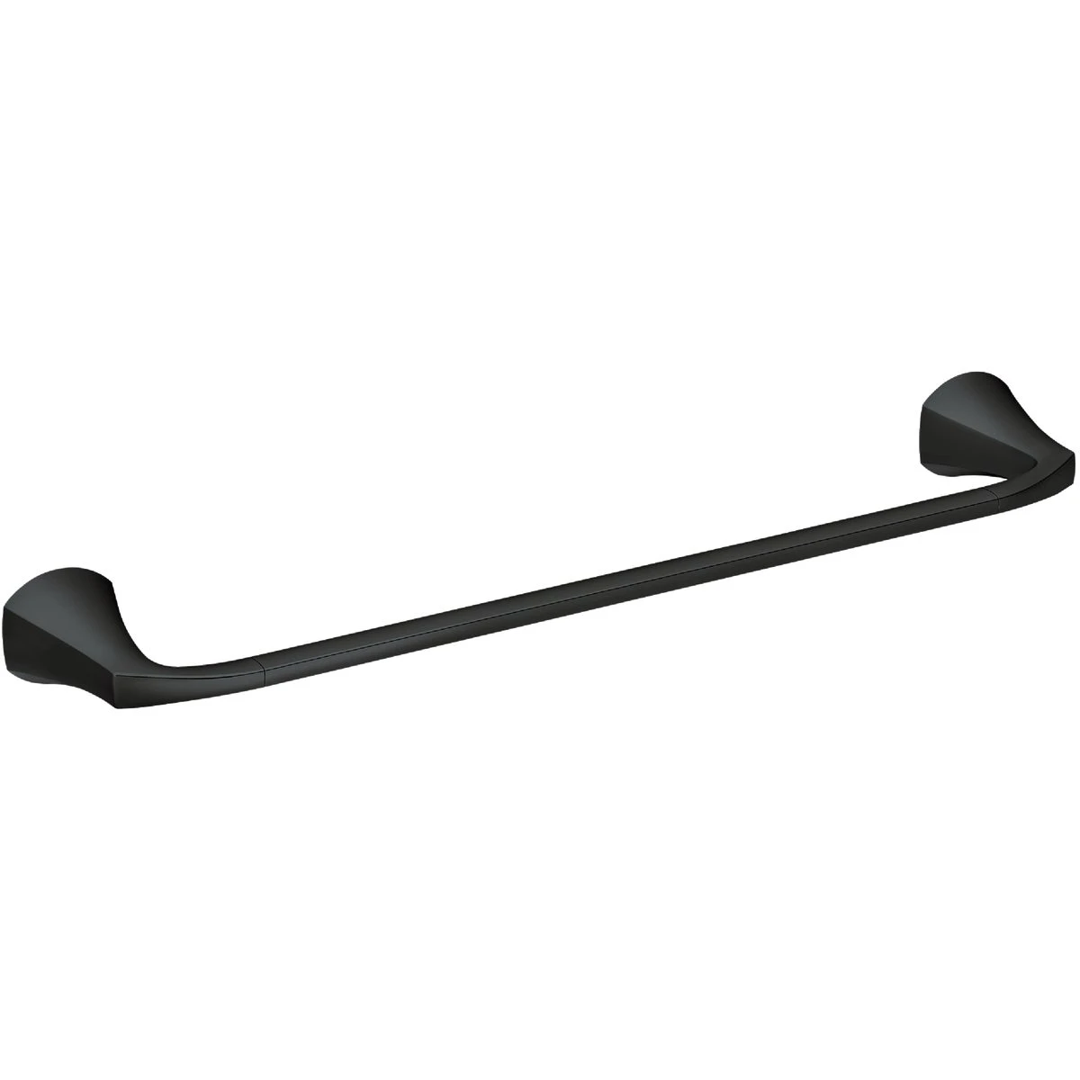 Lindor 18 Inch Towel Bar In Matte Black - Elegant Bathroom Accessory