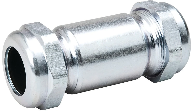 B&k 3/4-inch Galvanized Pipe Repair Coupling, Heavy Duty Compression Connection