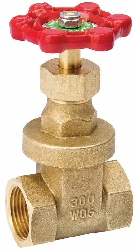 1/2 In. Fips X 1/2 In. Fips Forged Brass Gate Valve - Heavy-duty Design