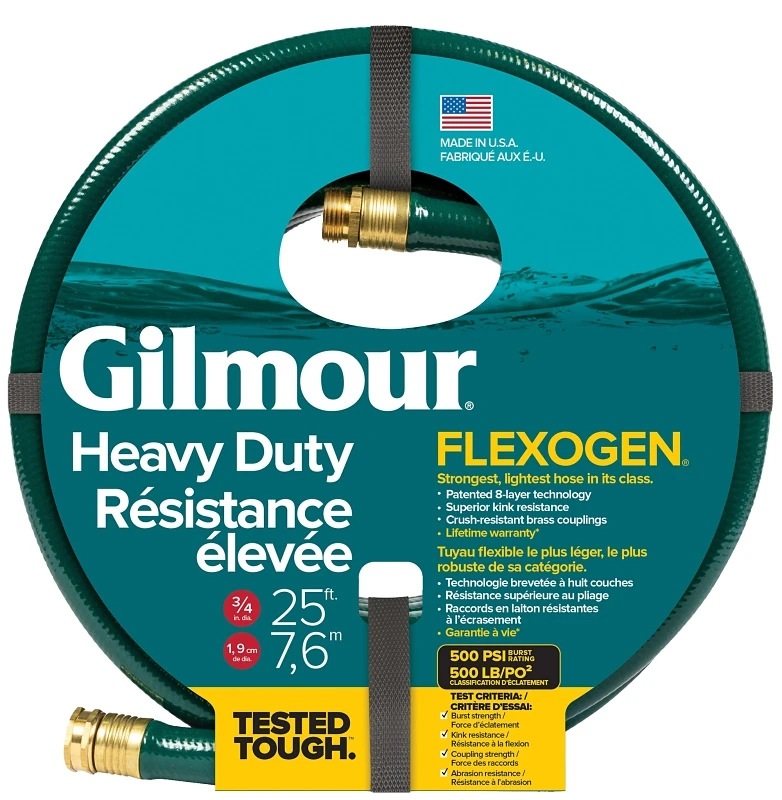Flexogen Hose, 8-Ply, 3/4-In. x 25-Ft.