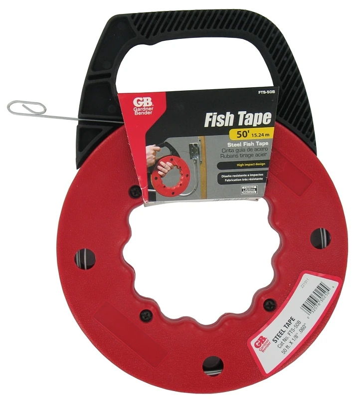 3/8" W X 50' L Steel Deluxe Fish Tape - Fts-50b