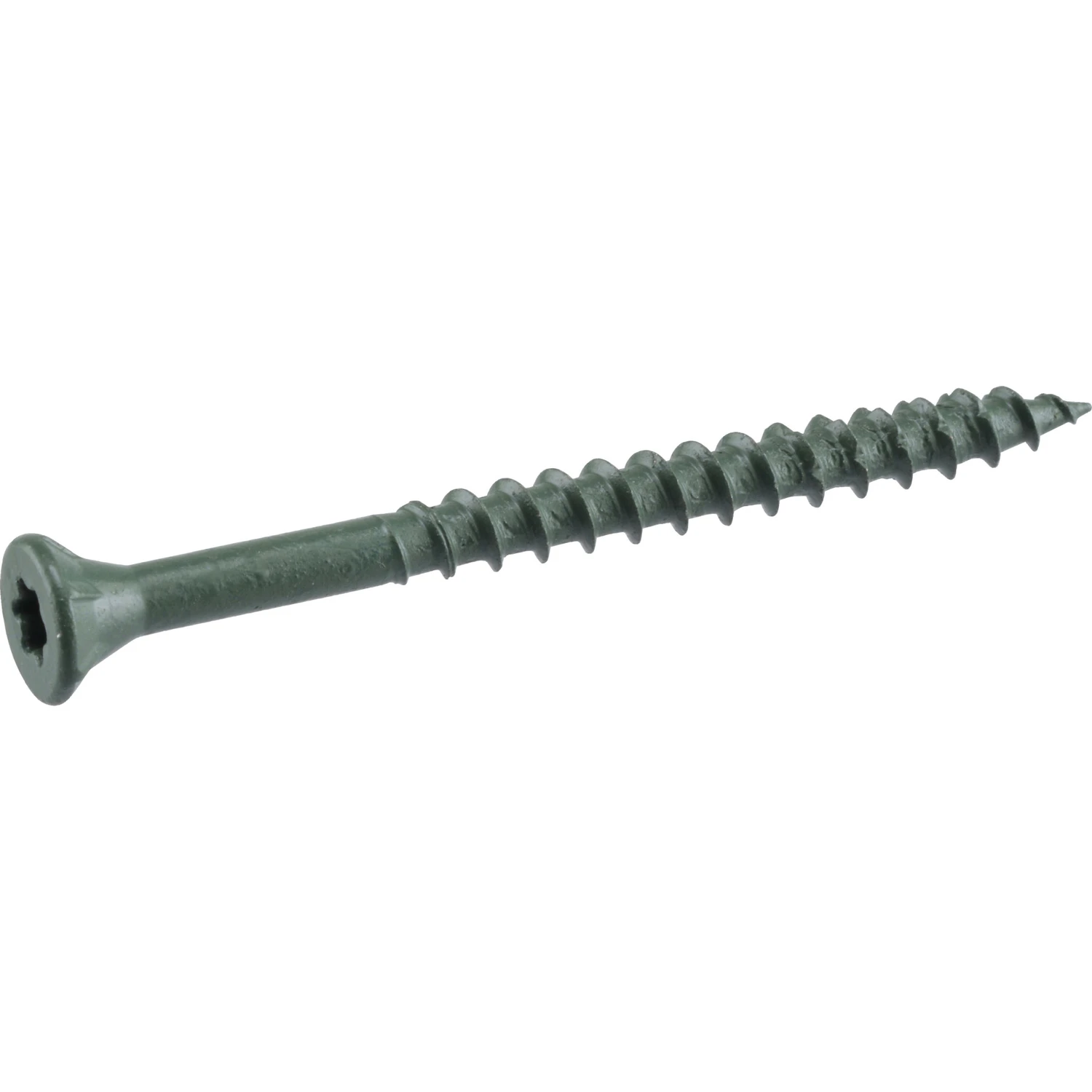No. 10 X 4 In. L Green Star Flat Head Exterior Deck Screws 1 Lb
