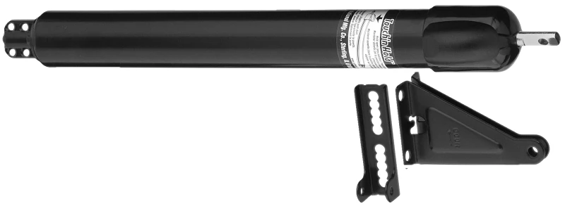 Touch N' Hold Door Closer, Satin Black