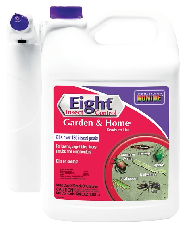 Home & Garden Insect Control With Power Sprayer, 1-Gallon