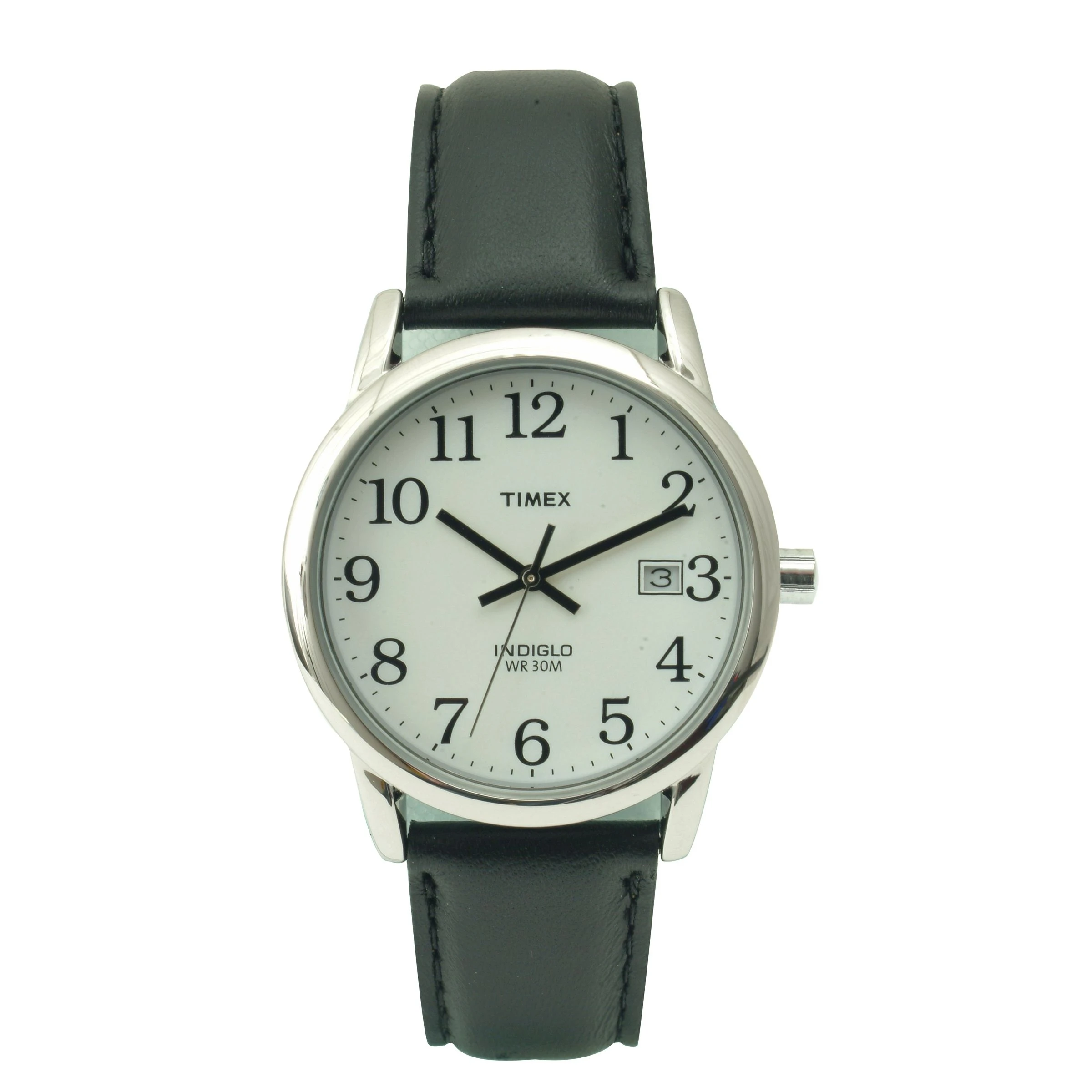 Men's Classic Leather Strap Quartz Watch - Timeless Style & Accuracy