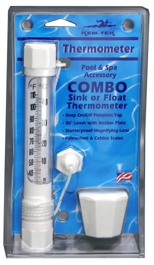 Combo Sink & Float Thermometer 545-6 For Pools And Spas