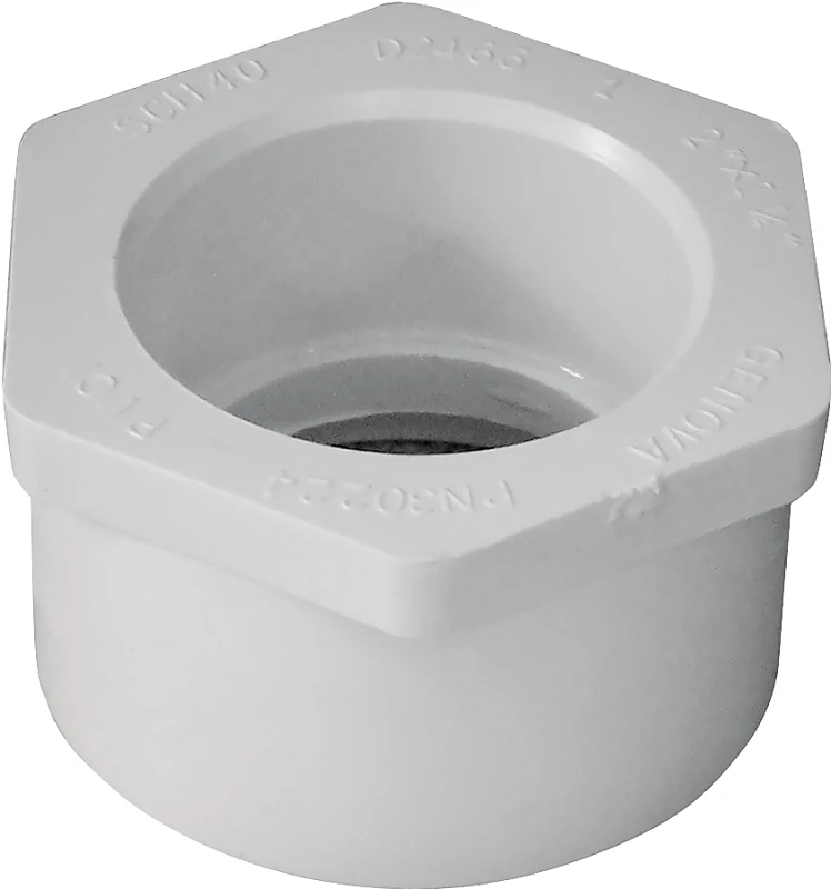 2-in X 1-1/4-in Pvc Schedule 40 Bushing For Pipe Fittings