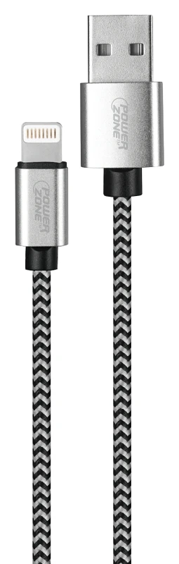 6ft Braided Lightning Charging Cable For Iphone And Ipad - Model Kl-029x-2m-light