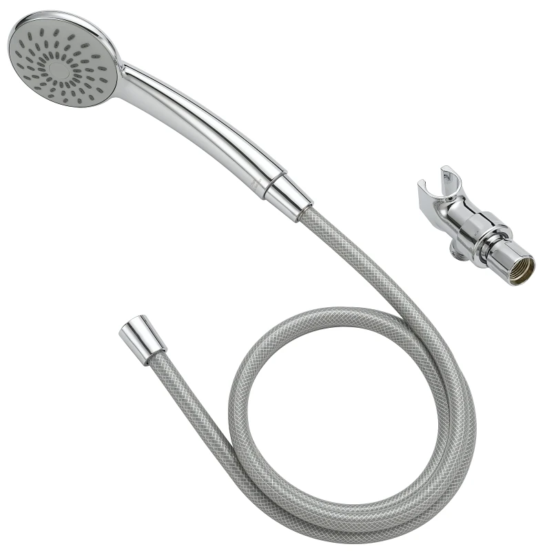 Handheld Shower Head With 60 In Hose And Chrome Finish