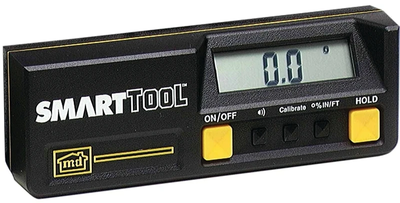M-d Smarttool 8.60 In. Angle Sensor Level With Digital Display And Carry Case