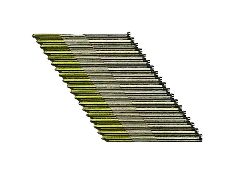 2 In. 15 Gauge 33 Degree Electro Galvanized Angled Finish Nails 4000 Pk