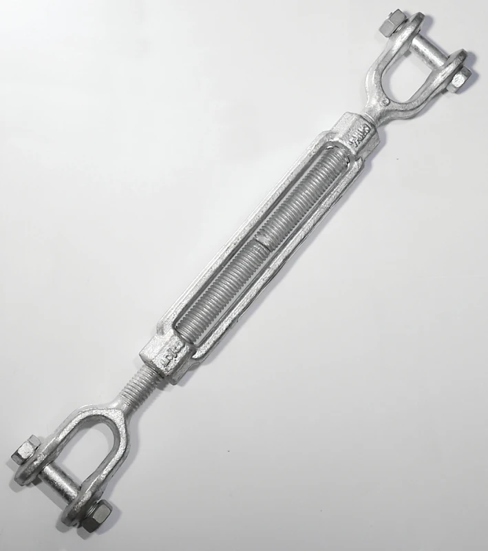 Galvanized Steel Turnbuckle 1/2 In. X 9 In. 2200 Lb. Capacity