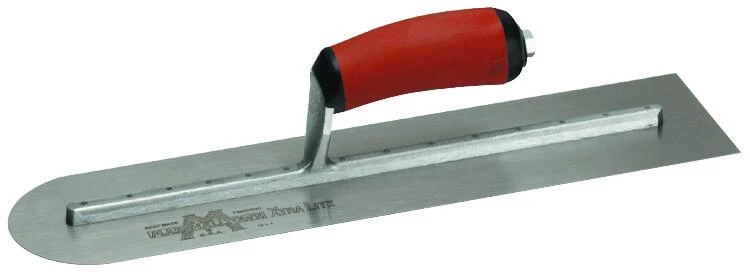 Mxs66red 16 In. Finishing Trowel With Curved Durasoft Handle