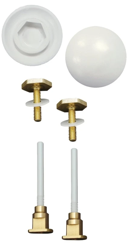 Toilet Bolts And Caps Hardware Kit, Model K835-171, 2 Pieces