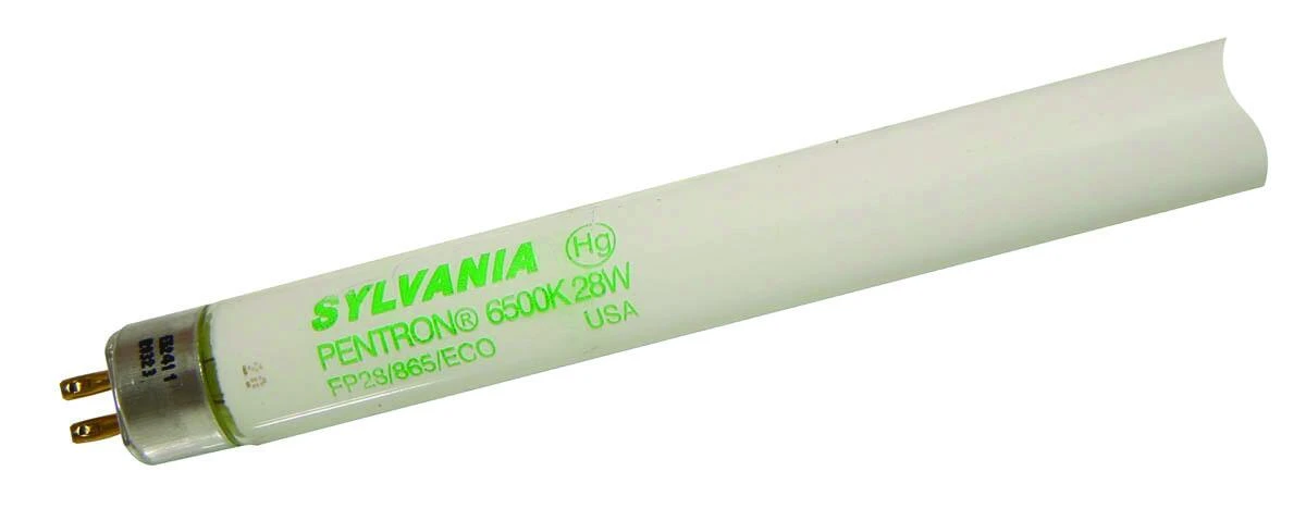 20061 T5 Fluorescent Tube Light Bulb 28 Watts 46 Inches 6500k 85 Cri