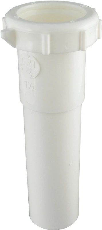 1-1/2 In. Diameter X 6 In. Length Plastic Extension Tube