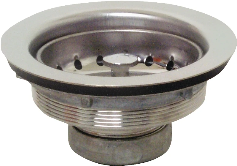 3-1/2 In. Brushed Stainless Steel Sink Strainer Assembly - Model Pp20208