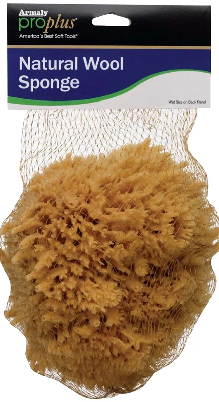 Natural Wool Sea Sponge 5-6 Inch #1 Cut For Bath And Spa